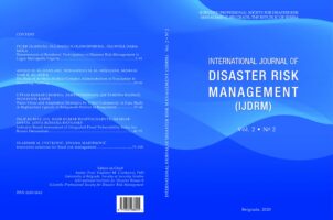 International Journal of Disaster Risk Management, Vol. 2, No. 2.