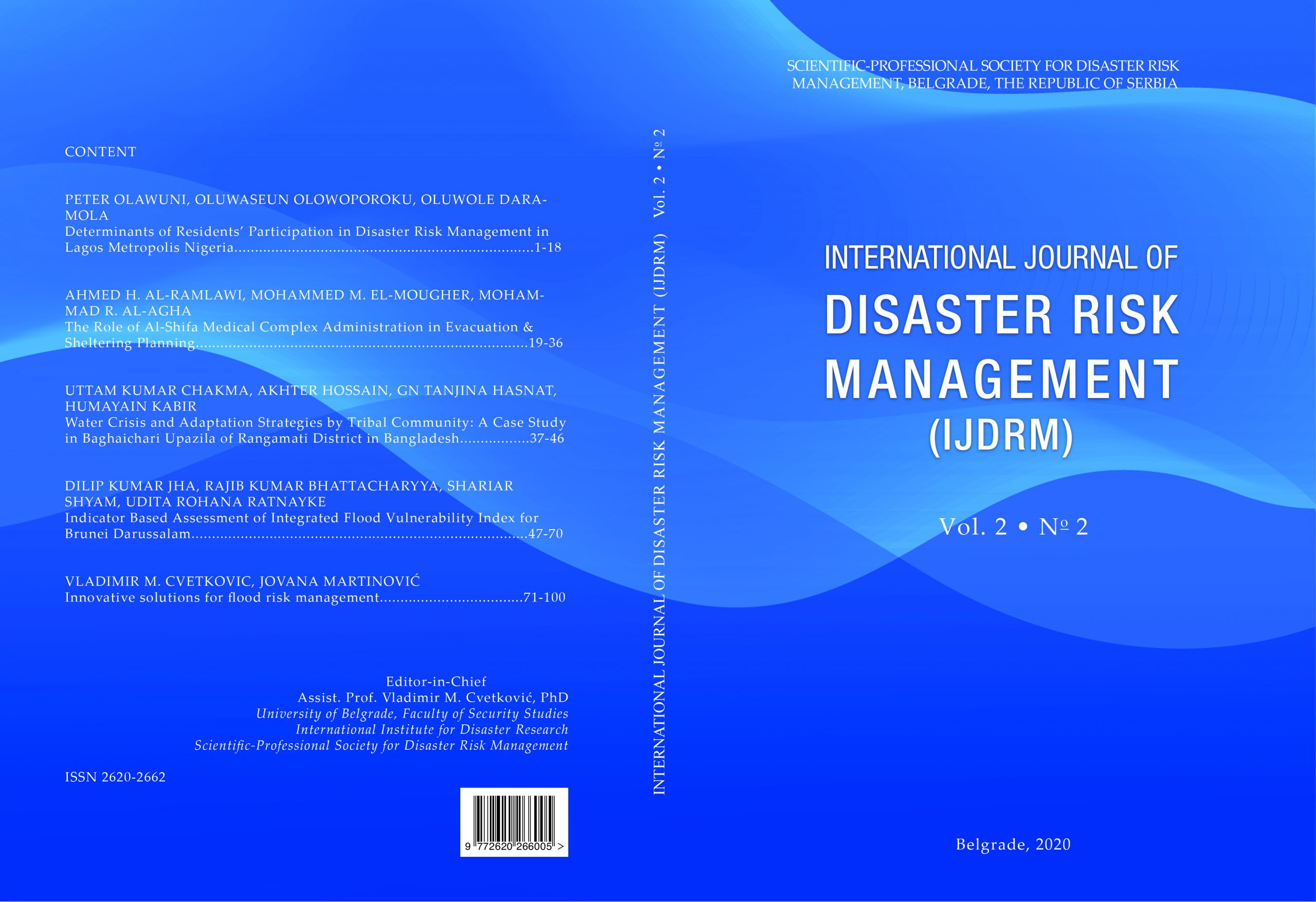 disaster risk management research topics