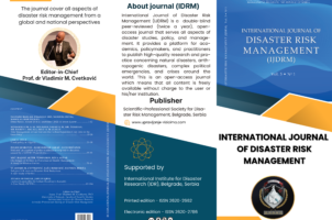 Brošura međunarodnog časopisa o upravljanju rizicima od katastrofa