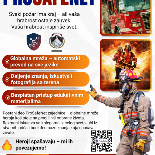 ProSafeNet – The global hub for safety, security, risk & emergency professionals & scientists Globalno čvorište za stručnjake i naučnike iz oblasti bezbednosti, sigurnosti, rizika i vanrednih situacija.
